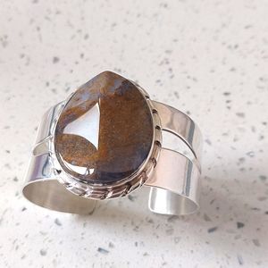 Onyx and Sterling Silver bracelet